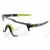 Lunettes 100% Speedcraft Noir Brillant / Verre Photochromique SL -Vélos Soldes 2023 lunettes 100 speedcraft noir brillant verre photochromique