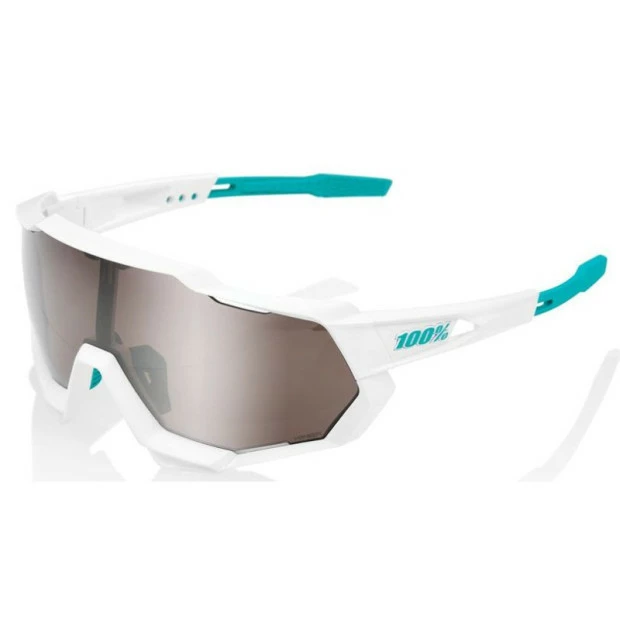Lunettes 100% Speedtrap Blanc Bora Hansgrohe Team / Verre HiPER Argent 3 Lunettes 100% Speedtrap Blanc Bora Hansgrohe Team / Verre HiPER Argent
