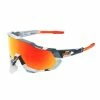 Lunettes 100% Speedtrap Camouflage Gris Soft Tact / Verre HiPER Rouge Multicouche -Vélos Soldes 2023 lunettes 100 speedtrap camouflage gris soft tact verre hiper rouge multicouche