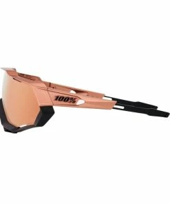 Lunettes 100% Speedtrap Noir Or Chromé / Verre HiPER Cuivre -Vélos Soldes 2023 lunettes 100 speedtrap noir or chrome verre hiper cuivre 2