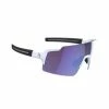 Lunettes BBB FullView HC Blanc Avec Verres Bleu -Vélos Soldes 2023 lunettes bbb fullview hc blanc avec verres bleu