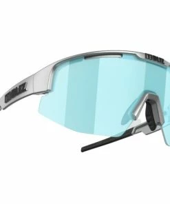 Lunettes Bliz Matrix Argent Métallique Verres Fumé/Bleu Glacial Multi