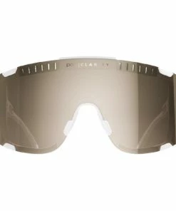 Lunettes De Soleil POC Davour Blanc/Verres Mirror Brun/Argent -Vélos Soldes 2023 lunettes de soleil poc davour blanc verres mirror brun argent 1
