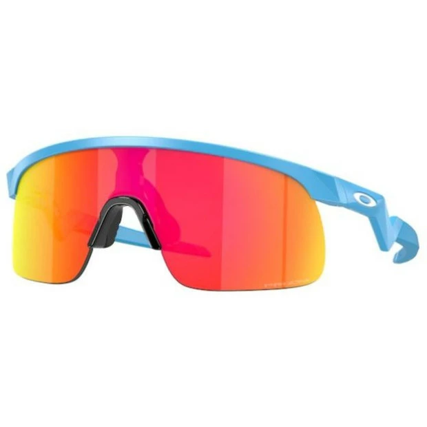 Lunettes Enfant Oakley Resistor Bleu Ciel- Verres Prizm Ruby 3 Lunettes Enfant Oakley Resistor Bleu Ciel- Verres Prizm Ruby