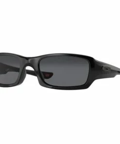 Lunettes Oakley Fives Squared Noir Poli - Verres Gris