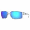 Lunettes Oakley Gibston Clair Poli - Verres Prizm Sapphire