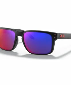 Lunettes Oakley Holbrook Matte Black - Positive Red Iridium