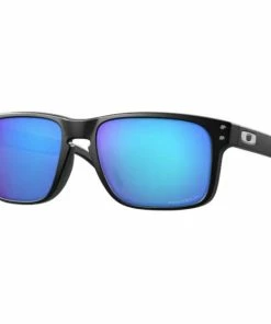 Lunettes Oakley Holbrook Noir Mat - Verres Prizm Saphhire Polarisé