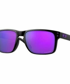 Lunettes Oakley Holbrook Noir Mat - Verres Prizm Violet