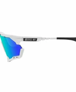 Lunettes Scicon Aeroshade XL SCN-PP Blanc Verres Mutli-Reflets Bleus -Vélos Soldes 2023 lunettes scicon aeroshade xl scn pp blanc verres mutli reflets bleus 2
