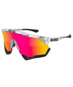 Lunettes Scicon Aeroshade XL SCN-PP Cristal Verres Mutli-Reflets Rouges