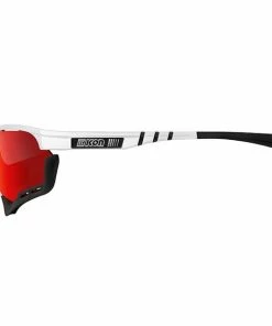Lunettes Scicon Aerotech Blanches Verres SCN-PP Rouges Multi-Reflets -Vélos Soldes 2023 lunettes scicon aerotech blanches verres scn pp rouges multi reflets 2