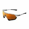 Lunettes Scicon Aerotech Glace Mat Verres SCN-PP Bronze Multi-Reflets -Vélos Soldes 2023 lunettes scicon aerotech glace mat verres scn pp bronze multi reflets