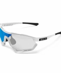Lunettes Scicon Aerotech SCN-XT Blanc Verres Photochromiques Bleus