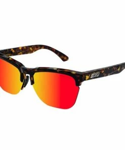 Lunettes Scicon Gravel Marron Brillant Verres SCN-PP Rouges Mutli-Reflets