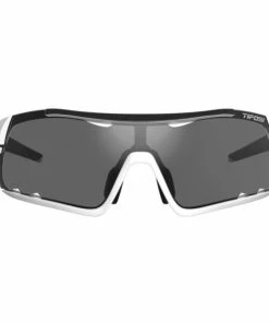 Lunettes Tifosi Davos Blanc/Noir -Vélos Soldes 2023 lunettes tifosi davos blanc noir avec verres fumee rouge ac transparent 1