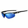 Lunettes Tifosi Veloce Noir Brillant -Vélos Soldes 2023 lunettes tifosi veloce noir brillant avec verres bleu rouge ac trasnparent