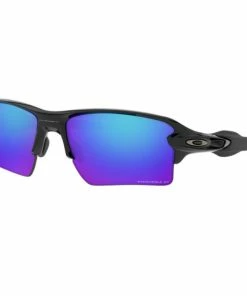 Lunettes Vélo Oakley Flak 2.0 XL Polished Black - Prizm Sapphire Polarized