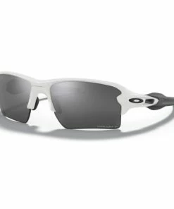 Lunettes Vélo Oakley Flak 2.0 XL Polished White/Grey - Prizm Black Polarized