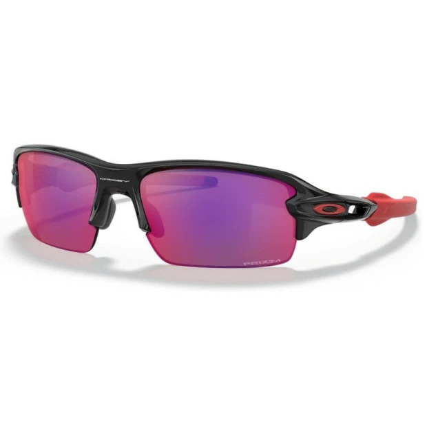 Lunettes Vélo Oakley Flak XS Polished Black - Prizm Road 3 Lunettes Vélo Oakley Flak XS Polished Black - Prizm Road