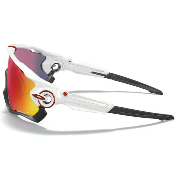 Lunettes Vélo Oakley Jawbreaker - Blanc Poli - PRIZM Road 6 Lunettes Vélo Oakley Jawbreaker - Blanc Poli - PRIZM Road - Image 4