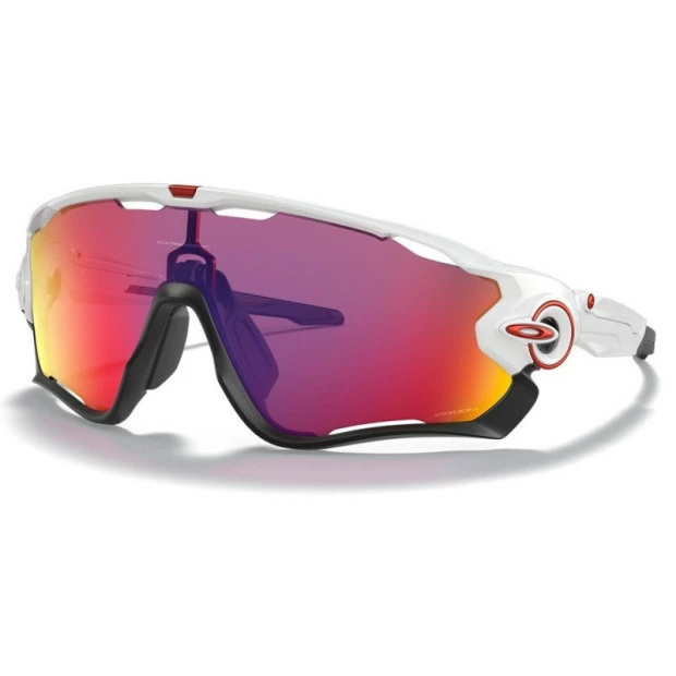 Lunettes Vélo Oakley Jawbreaker - Blanc Poli - PRIZM Road 3 Lunettes Vélo Oakley Jawbreaker - Blanc Poli - PRIZM Road