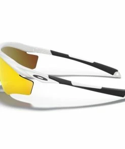 Lunettes Vélo Oakley M2 Frame XL Polished White - Fire Iridium -Vélos Soldes 2023 lunettes velo oakley m2 frame xl polished white fire iridium 3