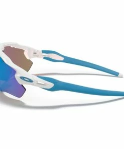 Lunettes Vélo Oakley Radar EV Path Blanc-Bleu Poli - Prizm Sapphire -Vélos Soldes 2023 lunettes velo oakley radar ev path blanc bleu poli prizm sapphire 3