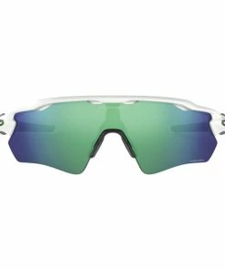 Lunettes Vélo Oakley Radar EV Path Blanc Poli - Prizm Jade -Vélos Soldes 2023 lunettes velo oakley radar ev path prizm jade blanc poli 1