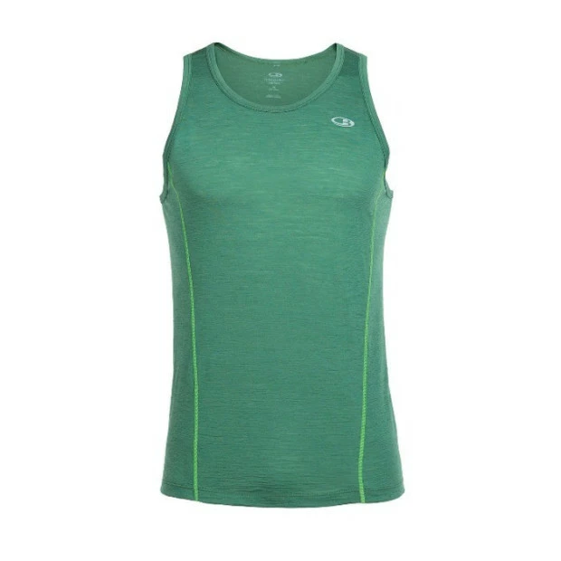Maillot Icebreaker Aero Tank - Vert 3 Maillot Icebreaker Aero Tank - Vert