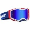 Masque Cross Kenny Ventury Phase 1 Marine/Blanc