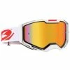 Masque Cross Kenny Ventury Phase 2 Blanc/Argent -Vélos Soldes 2023 masque cross kenny ventury phase 2 blanc argent