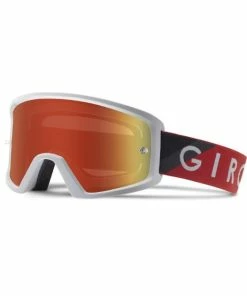 Masque Giro Blok Gris - Rouge