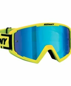 Masque VTT Kenny Track+ Jaune Fluo