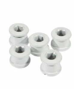 Pack 5 Vis KINGSTAR Alu 6.5x4mm Couleur Blanc