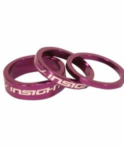 Pack Spacers INSIGHT 1-1/8" Couleur Noir 27 Pack Spacers INSIGHT 1-1/8" Couleur Noir -Vélos Soldes 2023 pack spacers insight 1 1 8 5
