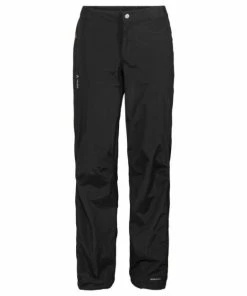 Pantalon De Pluie Femme Vaude Yaras Rain Zip III Noir