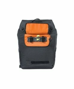 Sac à Dos Basil Miles Tarpaulin Nordlicht 17L Noir/Orange -Vélos Soldes 2023 sac a dos basil miles tarpaulin nordlicht 17l noir orange 2