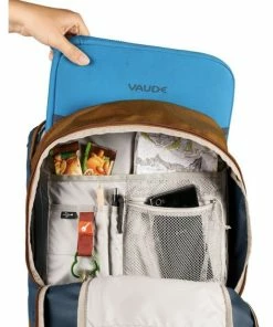 Sac à Dos/Sacoche Vaude Cycle 20 II Bleu/Beige 20L -Vélos Soldes 2023 sac a dos sacoche vaude cycle 20 ii bleu beige 20l 5