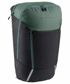 Sac à Dos/Sacoche Vaude Cycle 20 II Noir/Vert Forêt 20L