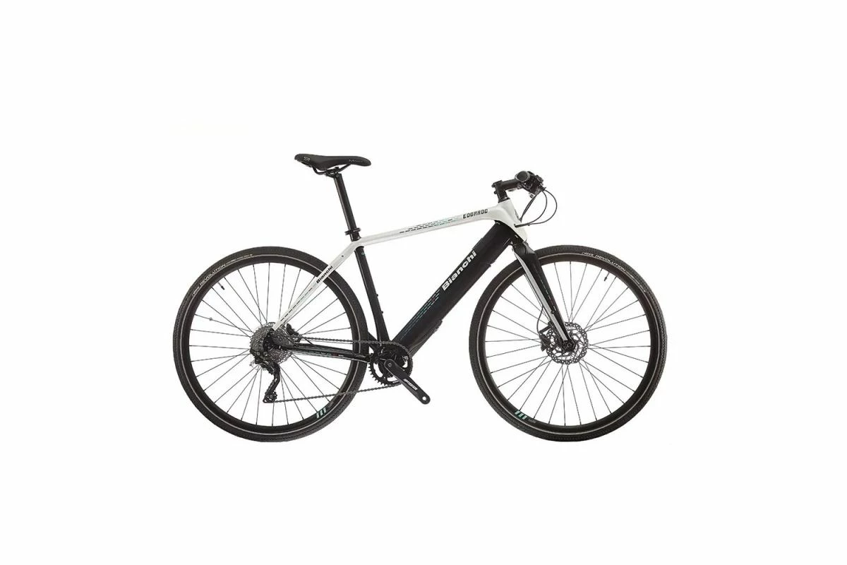 Vélo De Fitness Électrique BIANCHI Edoardo Evation XT/Deore - 2018 Taille 55 3 Vélo De Fitness Électrique BIANCHI Edoardo Evation XT/Deore - 2018 Taille 55
