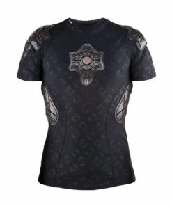 Tee-Shirt De Protection Enfant G-Form Pro-X Noir Logo