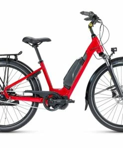 Vélo E-Urbain Gitane E-CITY STePS Couleur Rouge Taille Cadre 44 (S)