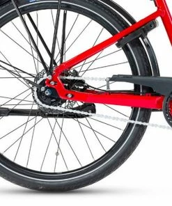 Vélo E-Urbain Gitane E-CITY STePS Couleur Rouge Taille Cadre 42 (S) -Vélos Soldes 2023 velo e urbain gitane e city steps 9