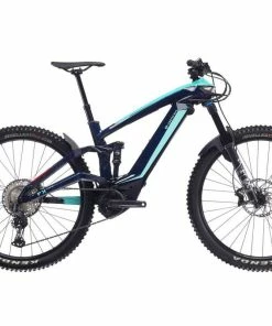 VTT Électrique BIANCHI E-Omnia FX-Type FS XT 12v Couleur Noir/Bleu Clair Taille Cadre 48 (L)