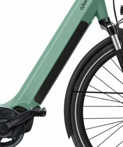 Vélo Urbain Électrique O2FEEL Iswan Explorer Boost 6.1 Taille 50 Capacité Batterie 432 Wh Couleur Vert Canopée -Vélos Soldes 2023 velo electrique iswan explorer boost 61 o2feel 2