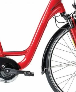 Vélo Électrique Urbain ORGAN'e-Bike Lady 28'' - Gitane Couleur Rouge Taille Cadre 50 (L) -Vélos Soldes 2023 velo electrique urbain organ e bike lady 28 gitane 3