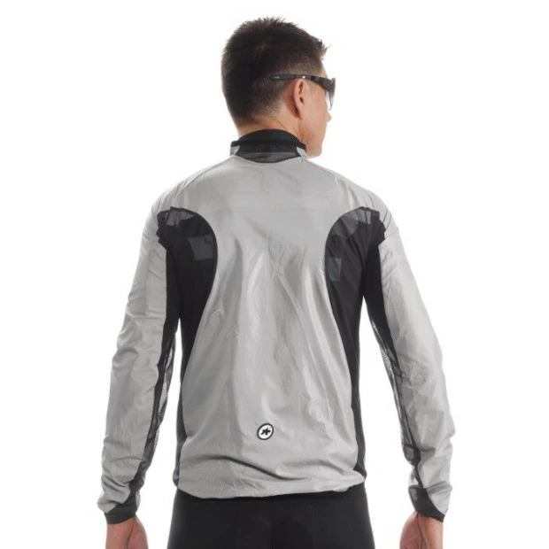 Veste Coupe-vent Assos SJ.works_team_evo8 - Gris 4 Veste Coupe-vent Assos SJ.works_team_evo8 - Gris - Image 2