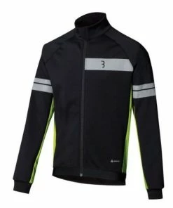 Veste Coupe-Vent Imperméable BBB ControlShield 2.0 Noir/Jaune