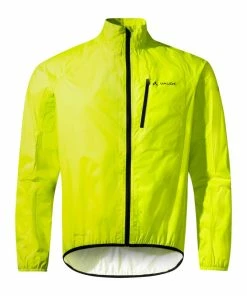 Veste De Pluie Vaude Men's Drop Jacket III Jaune Brillant -Vélos Soldes 2023 veste de pluie vaude men s drop jacket iii jaune brillant 4